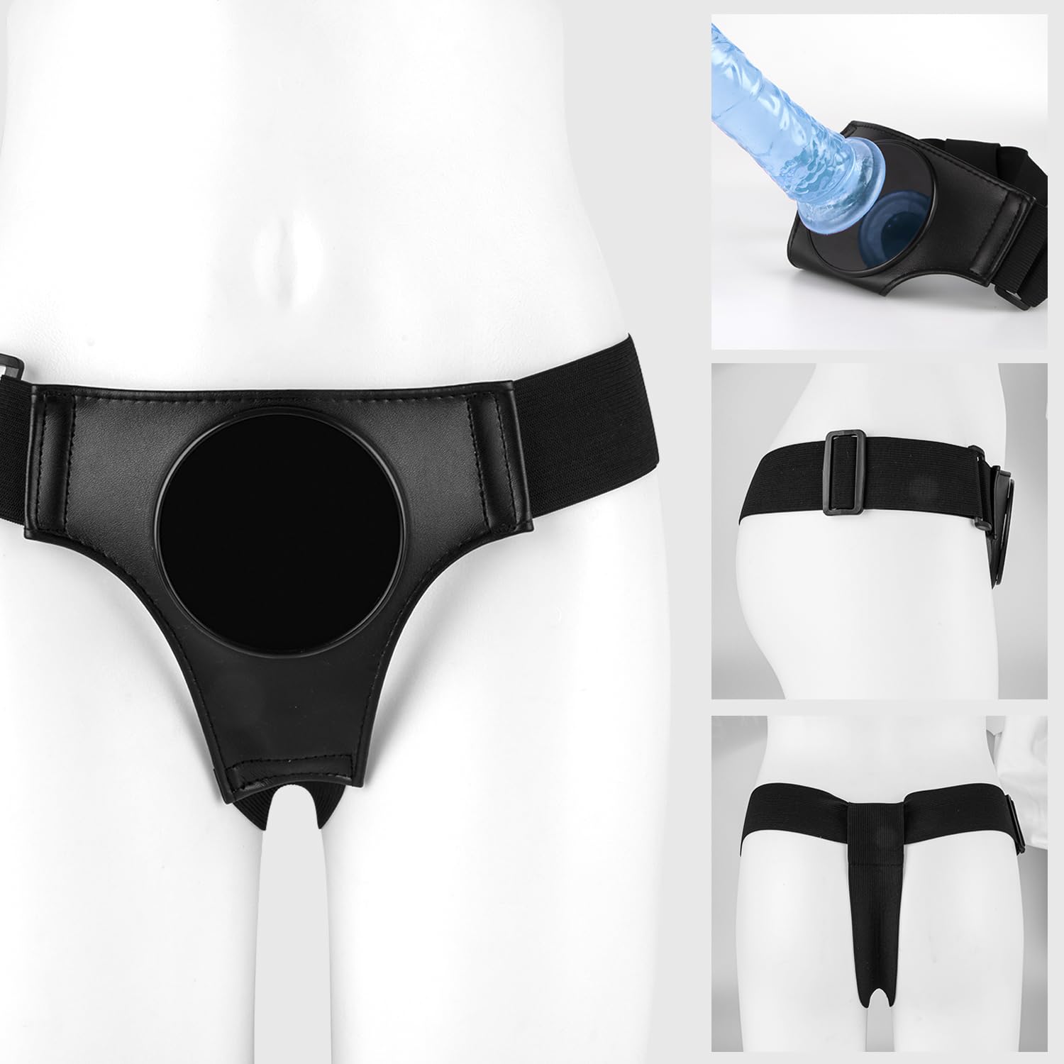 Realistic Dildo 9.4'' Blue Dildo Sex Toys with Suction Cup for Hands-Free Play, Thick Penis Suitable for Women/Men/Gay/Couples with Thin and Slim Poke can be Use for G spot and Anal