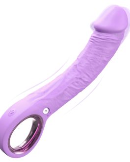 G Spot Dildo Vibrator Adult Sex Toys, 7.8 Inch Realistic Dildo Vibrator for Women and Couples, 10 Powerful Vibration Soft Dildos Adult Toys Consoladores for Clitoral Stimulation(Purple)