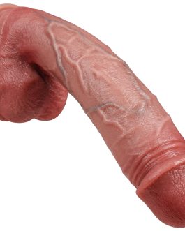 Realistic Huge Dildo Sex Toys – Coocfan 10.8″ Dual-Layer Silicone Big Dildos Lifelike Giant Dildo for G Spot and Anal Play with Suction Cup, Adult Penis Sex Toys for Women Couples Harness Strap-On