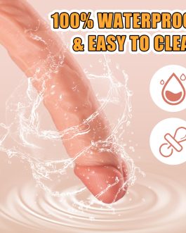Realistic 10 Inch Thick Dildo with Suction Cup, Flexible TPE Adult Toy for Women and Couples, Easy to Clean, Discreet Packaging