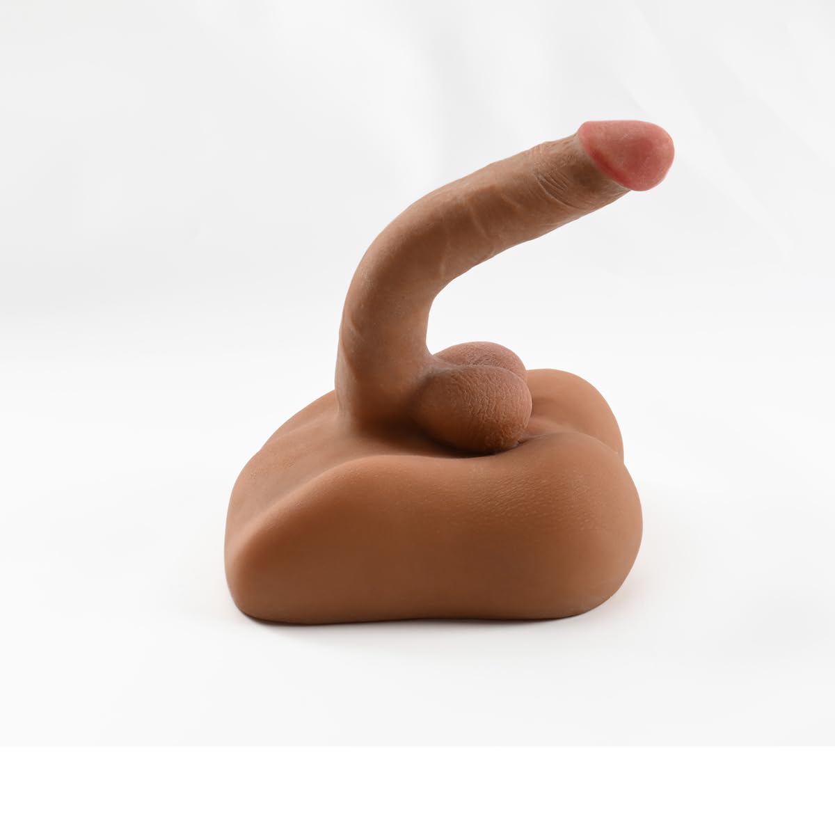 Lobrinda Male Sex Doll TPE Dildo Butt Torso Dual Channel Toy