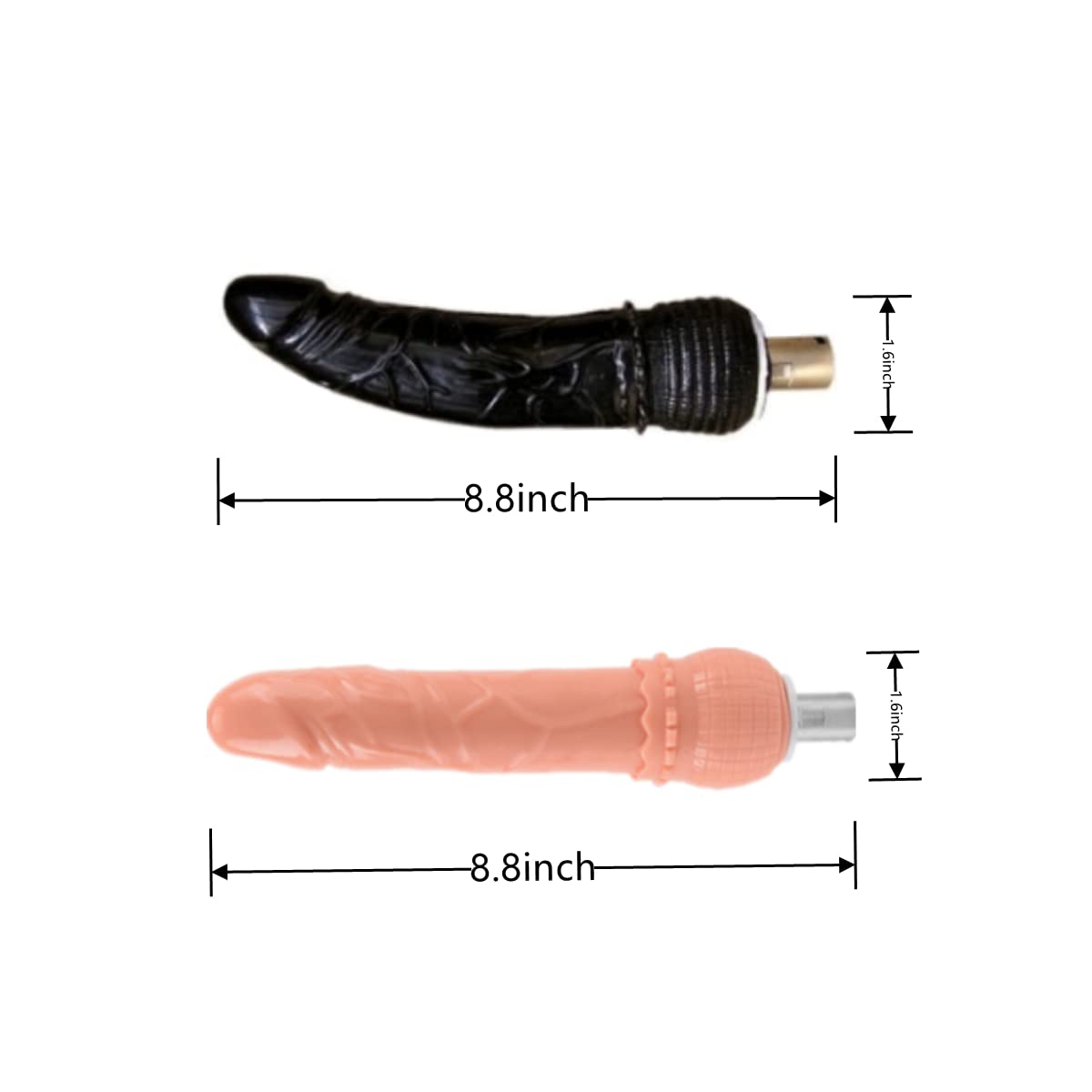 Leadealsfun Sex Machine Realistic Dildo Machines 3XLR Connector Sex Toys