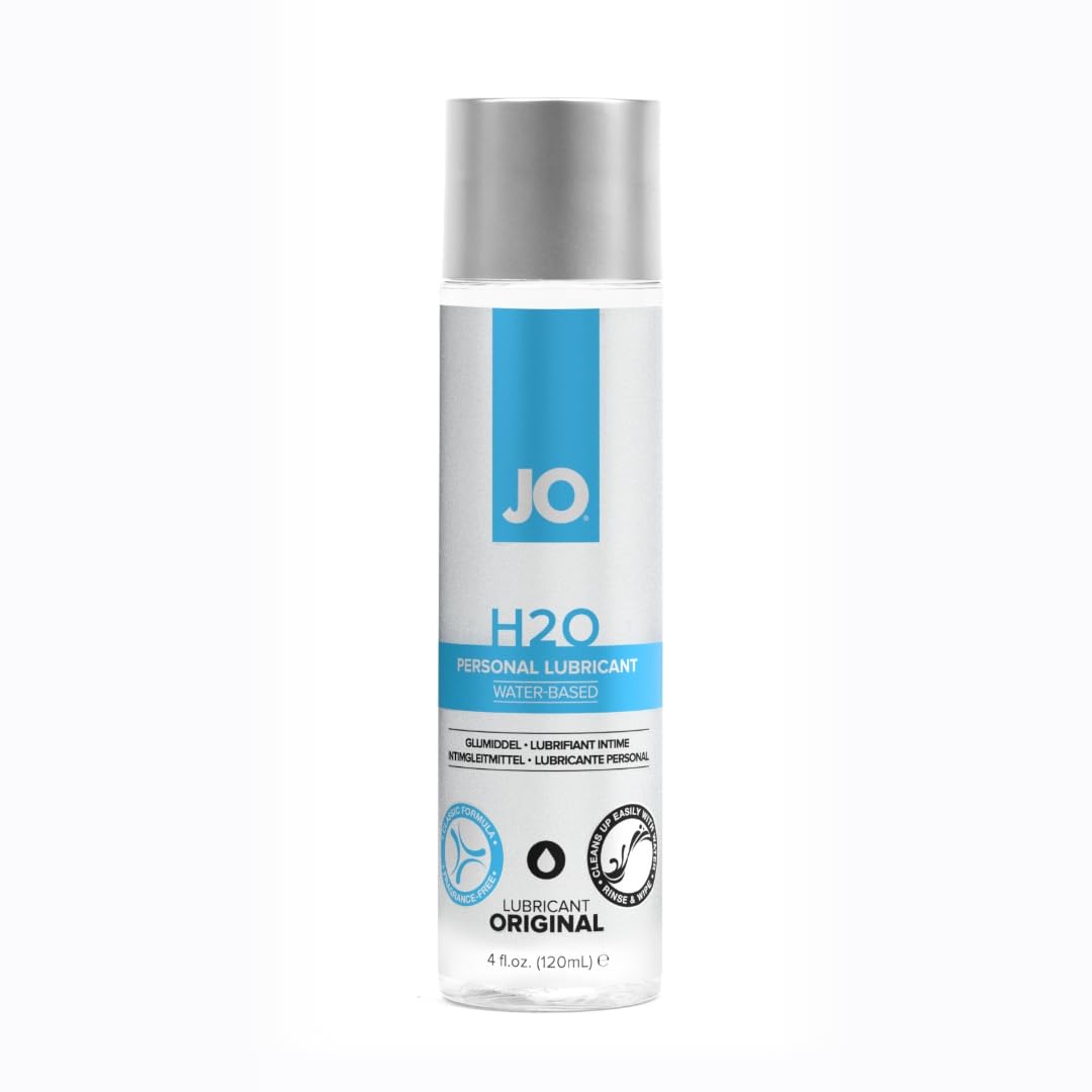 JO Original Water Based Lube – Personal Lubricant for Sex, Vaginal Lubrication & Toy Use – Travel Size 4 fl oz