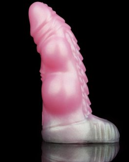 Elastic Dragon Silicone Fantasy Dildo Sheath Sleeve, Penis Enlargement Sleeve with Hoop Ring, Male Sex Toy Girth Add Extender Enlarger, Adult Sex Product for Men Couples