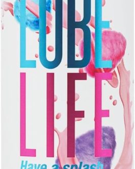 LUBELIFE Water-Based Cotton Candy Flavored Lubricant, Personal Lube for Men, Women and Couples, Made Without Added Sugar, 8 Fl Oz