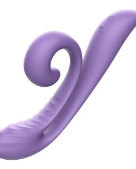 Tracy’s Dog Rabbit Vibrator Sex Toys – Clitoral Kissing G Spot Vibrator for Women & Couples, Adult Toy for Dual Stimulation with 10 Vibrations, Flexible & Full Silicone Vibrating Dildo, Junibell