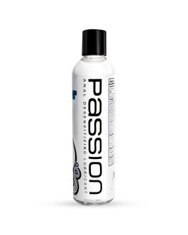 Passion Anal Desensitizing Lube, Max Strength Water-Based Lube, 8.25 Oz