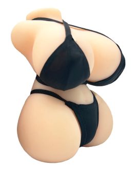 1.19LB Realistic Small Torso Sex Doll with Boobs,Lifelike TPE Mini Adult Sex Love Doll with Pocket Pussy Vaginal,Portable Male Masturbator,Real Solid Dolls for Sex,Sex Toy for Men with Butt Ass(White)
