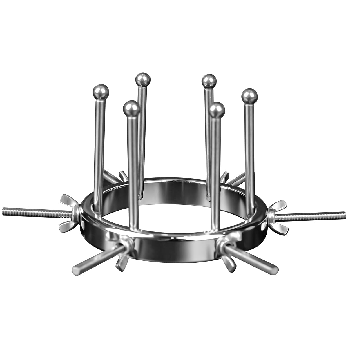 Adjustable Anal Plug Expander Hollow Tunnel Butt Plug Vaginal Anal Stretcher Stainless Steel Anal Sex Toys for Men Women