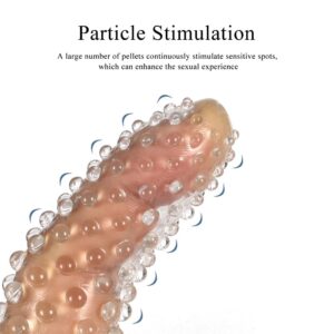 2Pcs Adult Finger Vibrator Accessories, Finger Sleeve Finger Cots Finger Condoms Vagina Clitoral Nipple G-Spot Stimulator Anal Sex Toys for Adults Women Men Couples