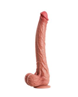 14 Inch Realistic Dildo Sex Toy, Lifelike Huge Thick Dildo with Strong Suction Cup Dildos for Hands-Free Play, Soft Silicone Anal Vaginal Adult Sex Toys for Men Women Pleasure & Couple Games