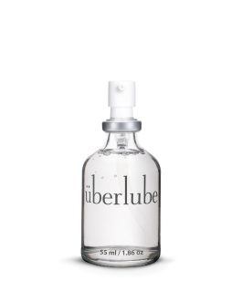 Uberlube Premium Silicone Lube (1.86 Fl Oz.) Unscented, Long Lasting Sex Lube, Waterproof, Ultra Smooth Performance, Personal Lubricant for Privacy & Toys, Vaginal & Anal Use, OBGYN Recommended
