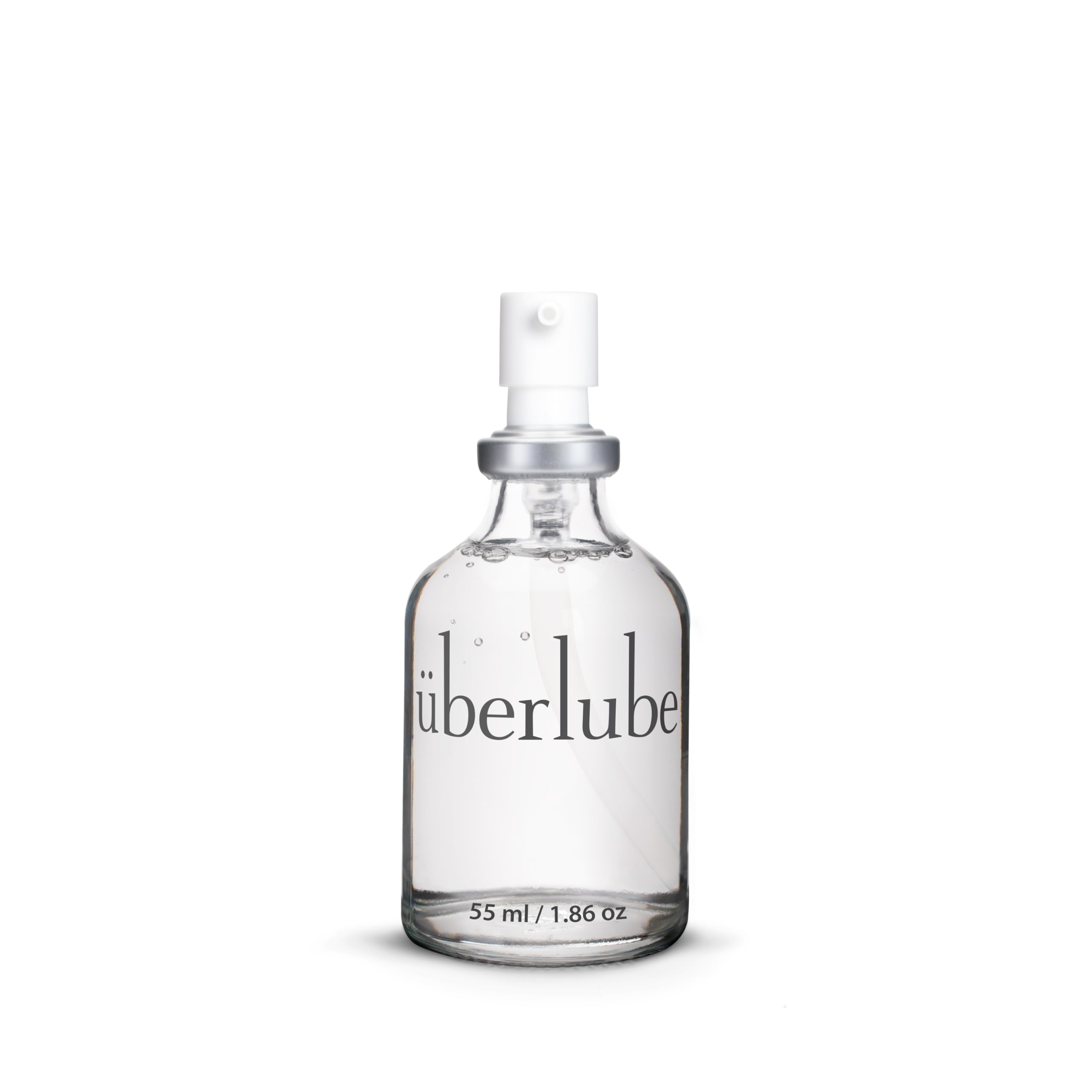 Uberlube Premium Silicone Lube (1.86 Fl Oz.) Unscented, Long Lasting Sex Lube, Waterproof, Ultra Smooth Performance, Personal Lubricant for Privacy & Toys, Vaginal & Anal Use, OBGYN Recommended
