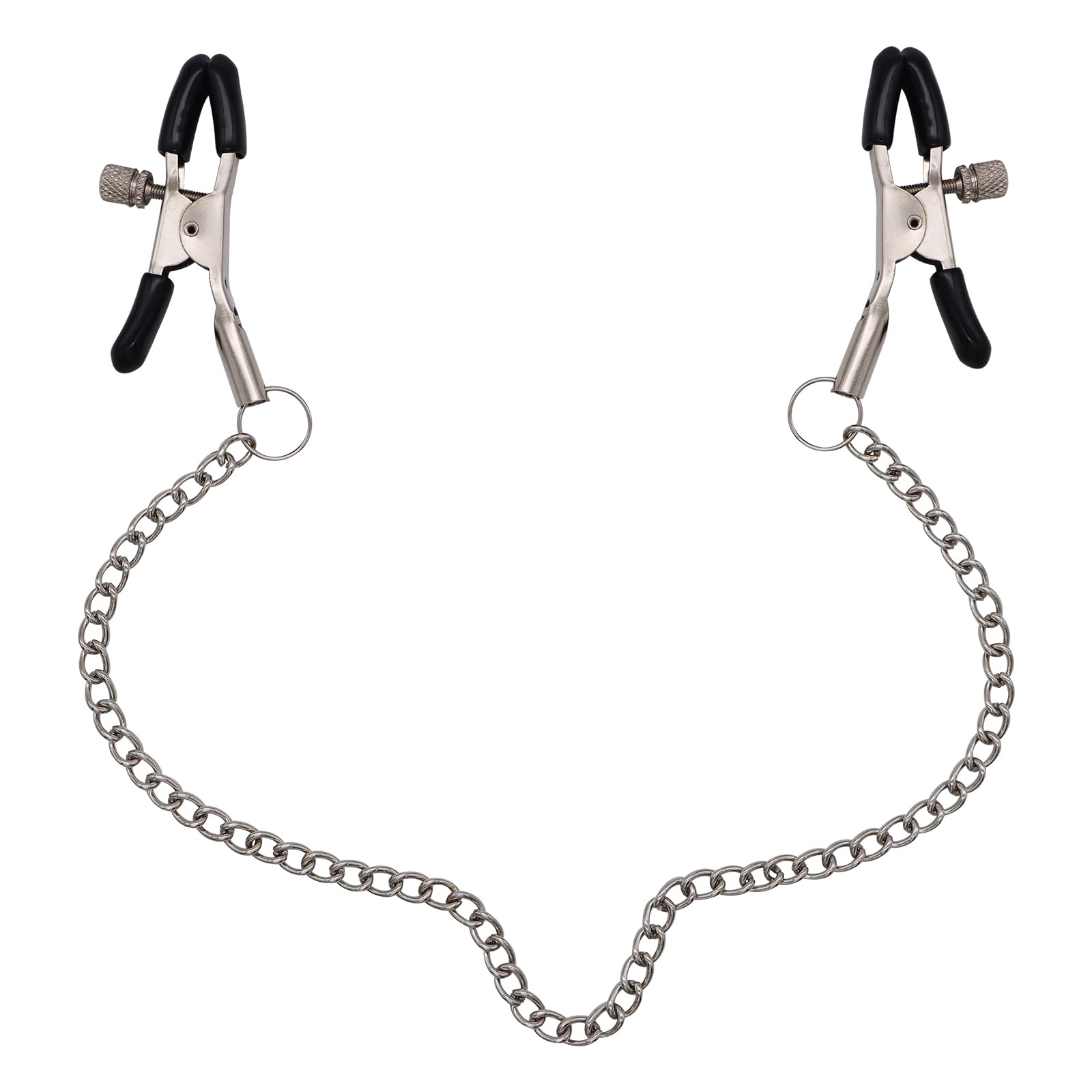 Nipple Clamps BDSM Bondage Couples Sex Toys, Nipple Toys Adjustable Clips for Adult Play, Bondage Gear & Accessories BDSM Kit Sex Restraints for Women & Men, Erotic Sexual Stimulation Device/Tools