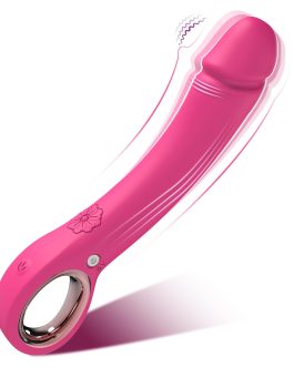 IRKEAC Dildo Vibrator Adult Sex Toys for Woman, G Spot Vibrator with 10 Powerful Vibrating Modes, Realistic Silicone Dildos G Spot Clitoral Nipple Stimulator Sex Toy for Woman