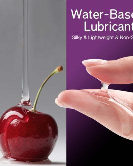 GIUACL Water Based Lube Set, 8+2oz Lubricants for Privacy and Toys, Natural Long Lasting Lube Gel for Men, Women & Couples, Non-Staining, pH Friendly (Home+Travel Size)