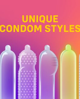ONE® Condoms Mixed Pleasures | Variety Latex Condom Pack 100 Pack