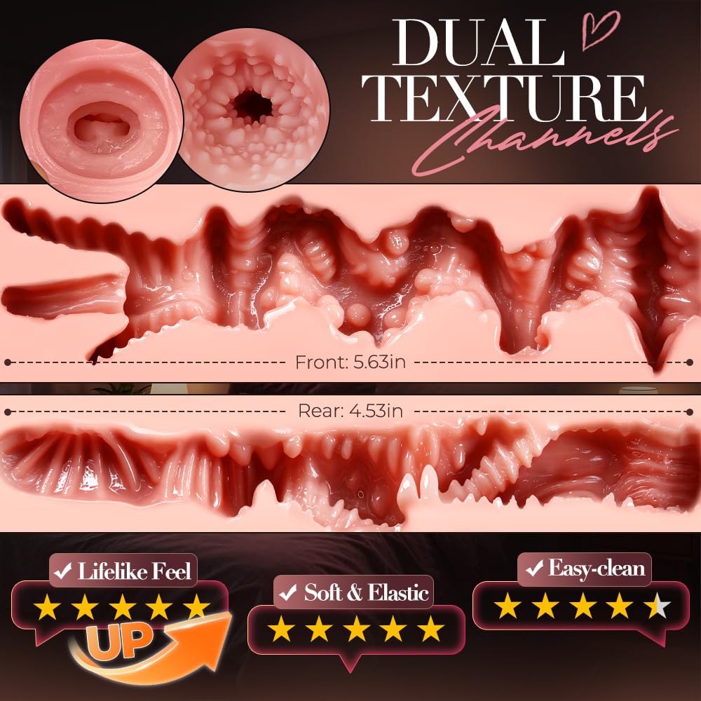 Goyha Realistic Sex Doll Torso for Men with Complete Starter Kit, Male Masturbator Sex Toy with Super G Cup & Perfect Waist-to-Hip Ratio, 13LB Full Size Pussy Masturbator Adult Dolls