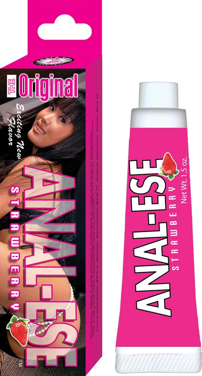 Nasstoys Anal-Ese Strawberry Gel, 1.5 Ounce