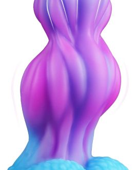 Monster Knot Dildo, Fantasy Alien Knotted Dragon Dildo with Suction Cup, 7″ Big Huge Thick Animal Dildos Anal for G Spot Prostate, Silicone Large Fat Wide Dog Dildos Adult Sex Toy for Women Men Gay