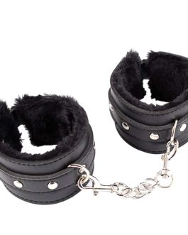 Adjustable Handcuffs Ankle Bracelets SM Adult Plush PU Leather Bondage Fetish Handcuffs Kit Cuff Restraint Set Sex Toy, Rbenxia Handcuff Restraints Adult Sex Toys Black