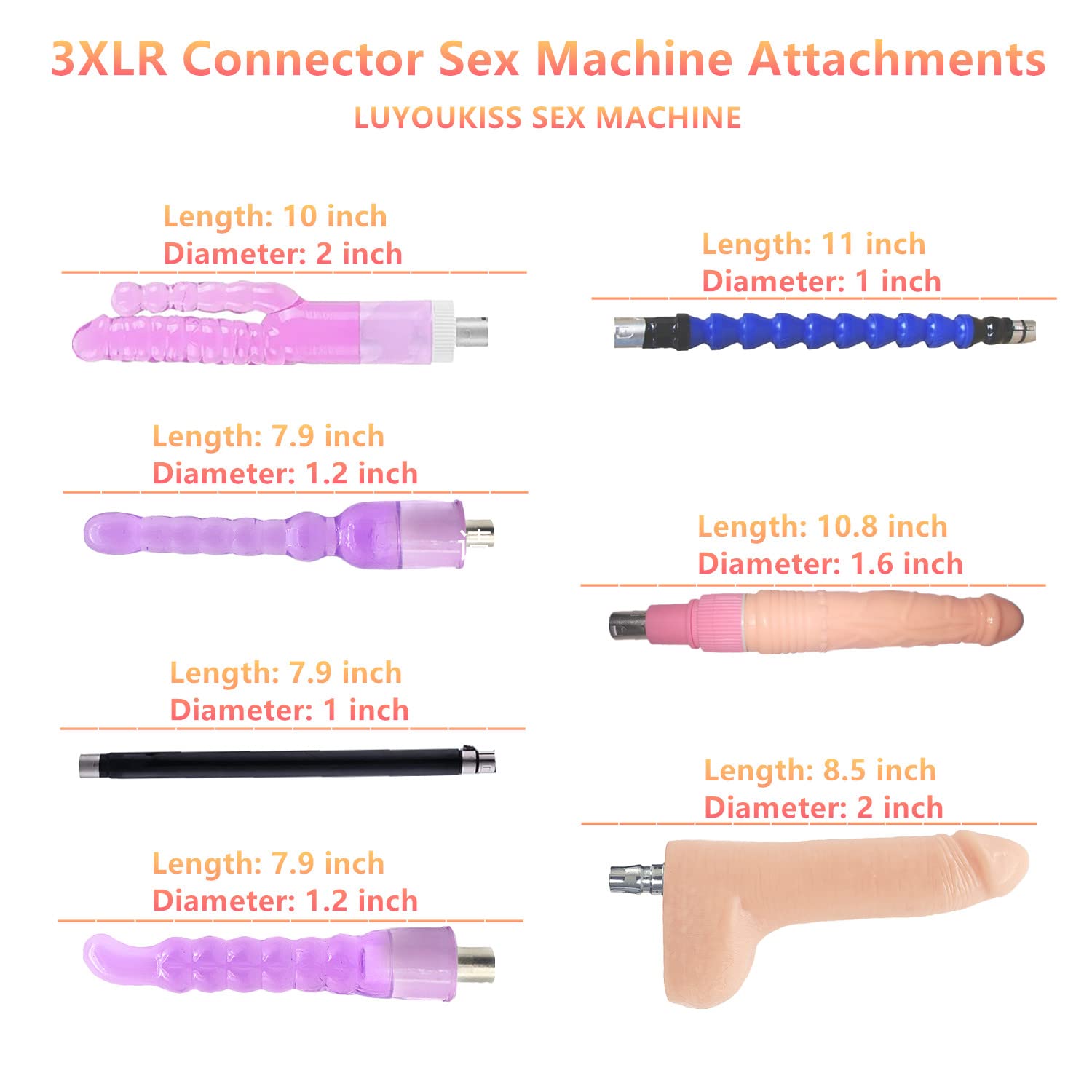 LUYOUKISS Automatic Sex Machine for Women, Adult Sex Machine Thrusting Dildo Women Masturbation, Adjustable Vaginal Anal Machine Device Sex Love Machine