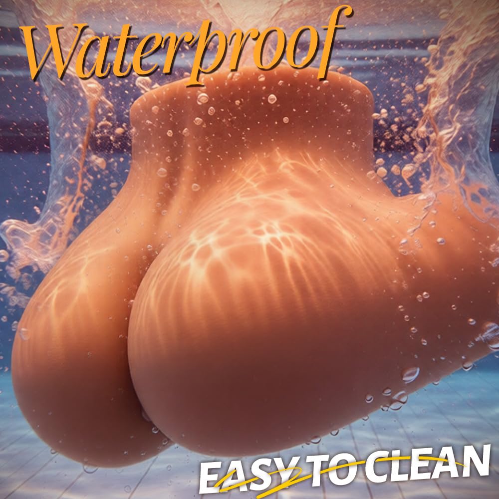Portable Sex Doll Ass Soft Butt, Realistic Male Masturbator Stroker Male Sex Toy with Dual Texture Channel, Pocket Pussy Ass Adult Sex Toys Sex Dolls for Men 5.1LB