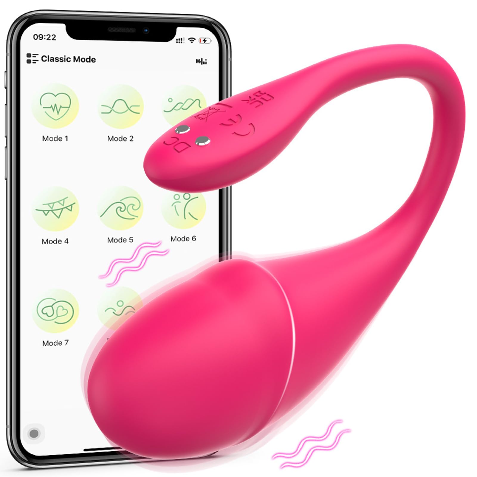 Female Wearable Vibrator,APP Remote Control Adult Sex Toys,Panty Egg Dildo
