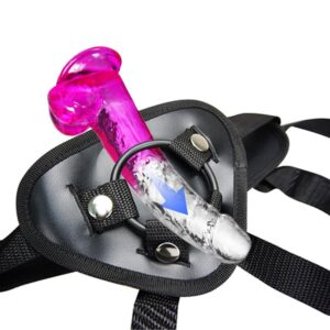 Beginner-Friendly Harness & Strap-On Set: Wearable Sex Strap-on with 6.6 Inches Small Dildo – Ideal for Female Masturbation and Lesbian Play with Cute and Realistic Dildos