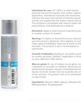 JO Original Water Based Lube – Personal Lubricant for Sex, Vaginal Lubrication & Toy Use – Travel Size 4 fl oz