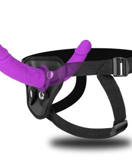 Strap On Dildo Womens Sex Toys – Double Ended Dildo Silicone Fantasy Long Dildos Hands Free Masturbators, Strap On Harness Big Anal Dildos Female Sex Toys Adult Toys for Women Lesbian