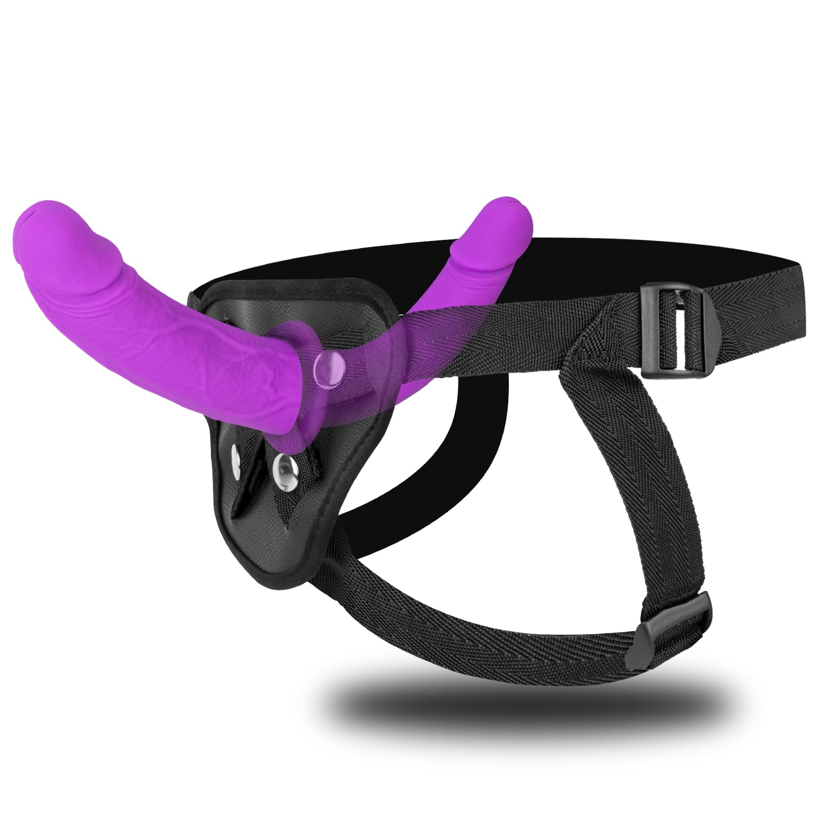 Strap On Dildo Womens Sex Toys - Double Ended Dildo Silicone Fantasy Long Dildos Hands Free Masturbators, Strap On Harness Big Anal Dildos Female Sex Toys Adult Toys for Women Lesbian