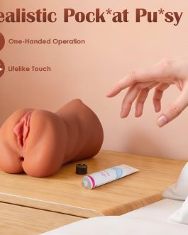 ZEMALIA 3 in 1 Pocket Pussy Sex Toys for Men, 3D Textured Adult Male Masturbator with Sexy Mouth Realistic Vagina Tight Anus, Mens Stroker Sex Doll for Man Masturbation