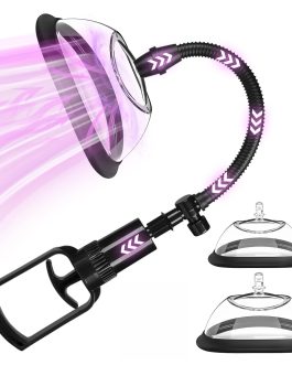 Pussy Pump for Women, Manual Clitoral & Vaginal Vacuum Pump with 2 Suction Cups, Female Sensitivity and Stimulation Enhancer, Personal Wellness Pump Kit