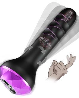 Vibrating Butt Plug Anal Toys, Prostate Massager with 10 Vibrating & Rotating Modes, Beginner-Friendly Anal Plug Sex Toys for Men & Women, 2 Motors Anal Dildo & G-Spot Vibrator Anal Beads Adult Toys