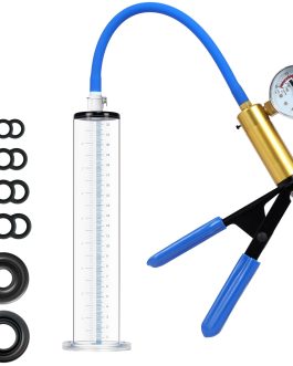 Penis Pump, Penis Extender,Dick Pump with Gauge 9 x 1.75 inch Cylinder,Sex Toys – Pumps & Enlargers,Cock Pump,Penis Male Sex Toys
