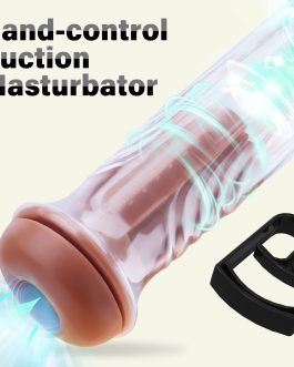 Penis Vacuum Pump, Manual Penis Enlarger Enlargement Extend Pump Air Pressure Device, Adult Male Sex Toys for Men Stronger Bigger Erections with Pocket Pussy & 3pcs Suction Sleeves