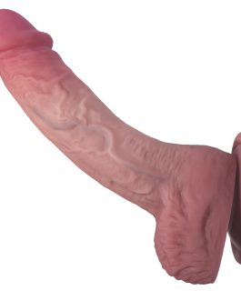 7 Inch Dildo, Beginner Realistic Soft Dildos, Food Silicone Material Anal Penis for Women Men.Comfortable Touch G-Spot Anal Strap On Play Adult Sex Toys with Strong Suction Cup