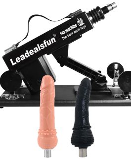 Leadealsfun Sex Machine Realistic Dildo Machines 3XLR Connector Sex Toys