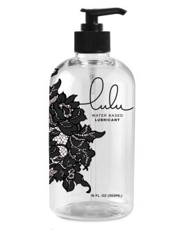 Lulu Natural Water Based Lube Personal Liquid Lubricant for Couples 16oz