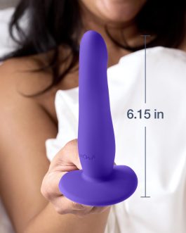 plusOne thrilldo Silicone Internal Dildo – Beginner-Friendly Curved Shape