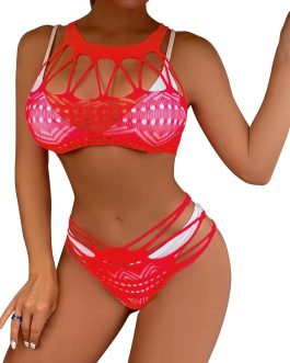 Sexy Lingerie for Women Naughty Fishnet Lingerie Set Bodysuit Outfits Teddy Erotic Sheer Mesh