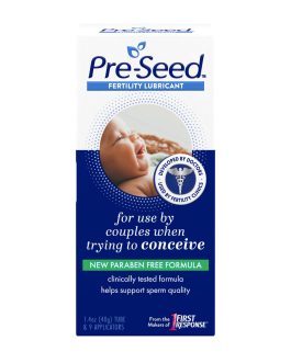Pre-Seed Fertility Lubricant, For Use by Couples Trying to Conceive