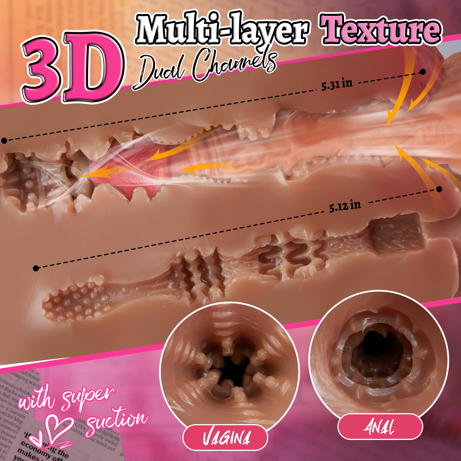8LB BBW Male Masturbator Sex Doll with Big Pussy Ass, Milf Realistic Chubby Butt Pocket Pussy Masturbator Pussy Sex Toy for Men Masturbation, Adult Sex Toys for Vagina Anal Penetration Men Orgasm