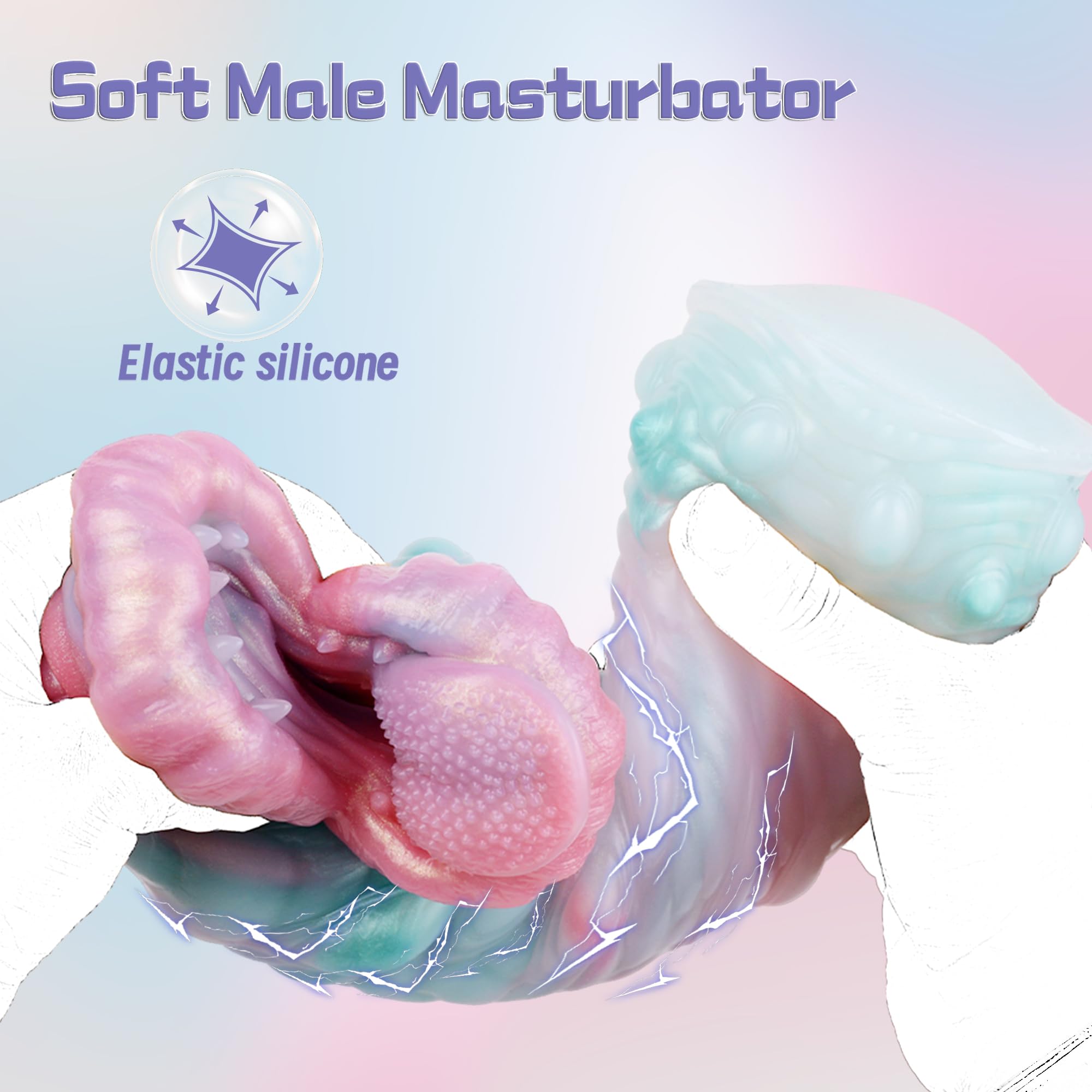 Fantasy Masturbator Male Masturbator Mouth Stroker 7.68 in,Male Masturbators Cup,Pocket Pussy Adult Sex Toys for Men,Masturbation Penis Stroker Vagina Onahole