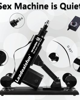 Leadealsfun Sex Machine Realistic Dildo Machines 3XLR Connector Sex Toys