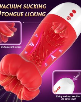 Male Sex Toys for Men Pocket Pussy – baiwatt Squeezable Sleeve Penis Pump Male Maturbator with 3 Natural Blowjob Sucking & 10 Licking Vibrating for Mens Vibrator Stroker, Adult Sex Toys & Games Toy