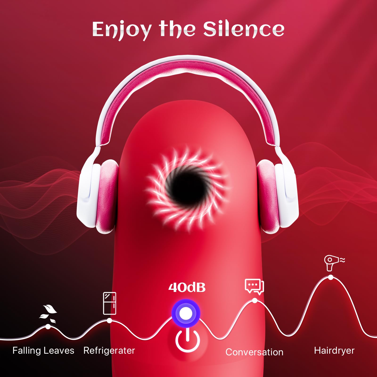 Sucking Vibrator Rose Toy - Sex Toys for Women Clitoral Sucker Vibrators Adult Toys with 7 Sucking & Vibrating Modes, Womens Rose Sex Toy Suction Vibrator for Woman Couples Nipple Toys Fetish Jewelry