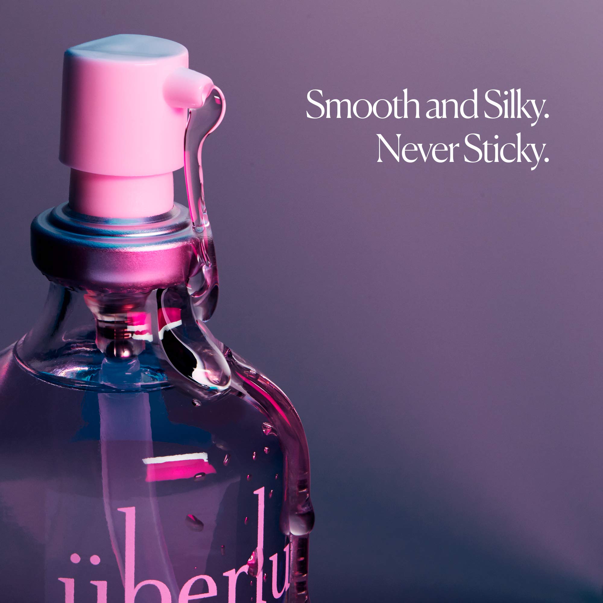 Uberlube Premium Silicone Lube (1.86 Fl Oz.) Unscented, Long Lasting Sex Lube, Waterproof, Ultra Smooth Performance, Personal Lubricant for Privacy & Toys, Vaginal & Anal Use, OBGYN Recommended