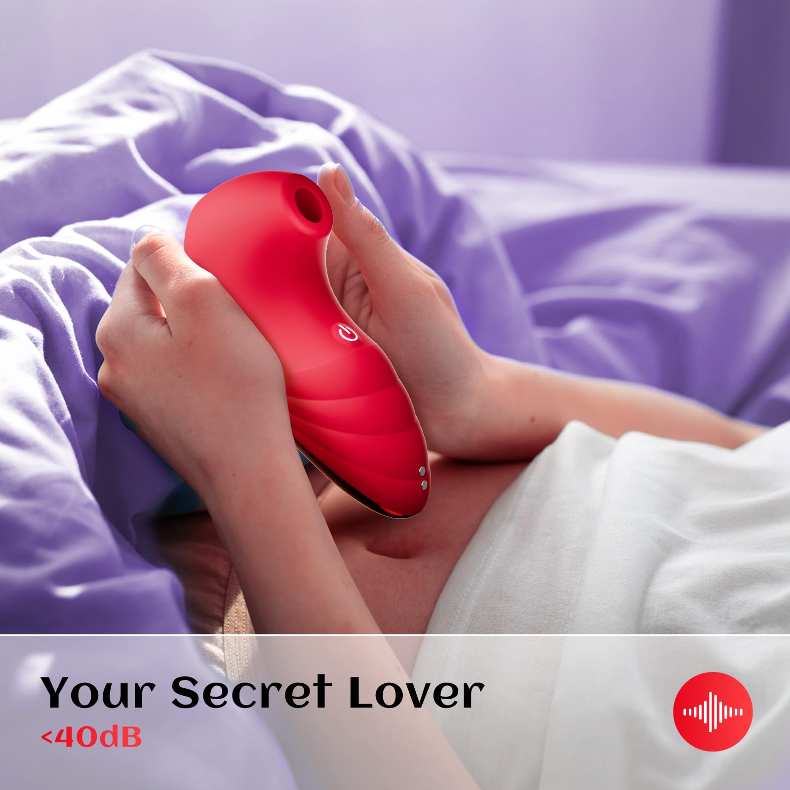 Sucking Vibrator Rose Toy - Sex Toys for Women Clitoral Sucker Vibrators Adult Toys with 7 Sucking & Vibrating Modes, Womens Rose Sex Toy Suction Vibrator for Woman Couples Nipple Toys Fetish Jewelry